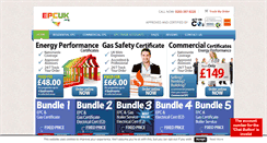 Desktop Screenshot of epcuk.org